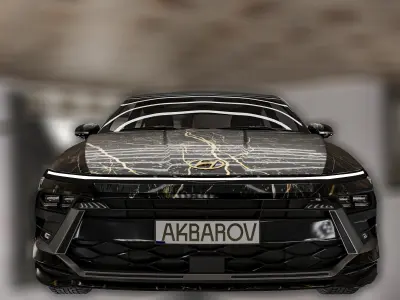 Hyundai Sonata 2024 LUXORY 3D model