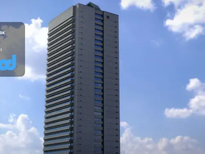 Hk Building 0003 3D model