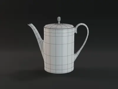 Teapot coffee pot Free 3D model
