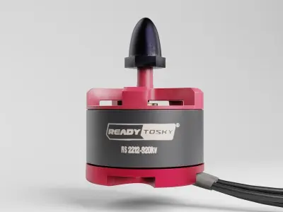 Quad Copter Motor 3D model