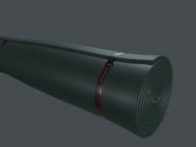 Military Mat Low-poly 3D model