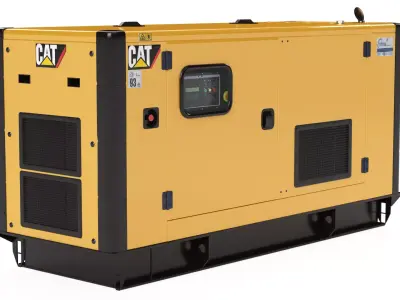 Diesel Generators 01 3D model