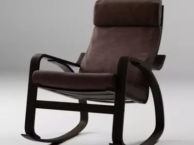 Poang2 Armchair high-poly Free 3D model Free 3D model