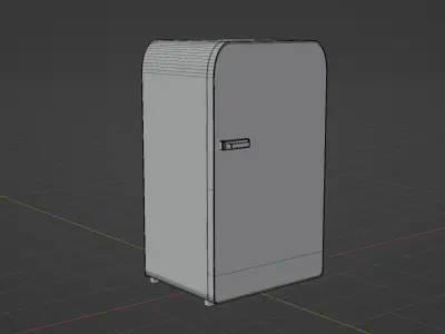 Scary Fridge  Free 3D model
