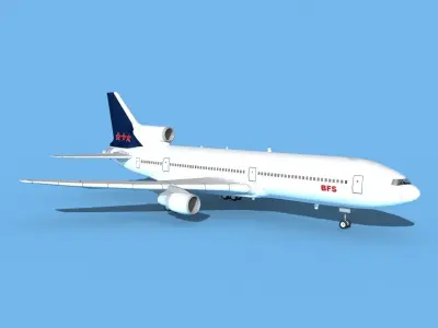 Lockheed L-1011 TriStar BFS 3D model