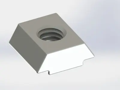 T-Nut 20x20 M4 3D model