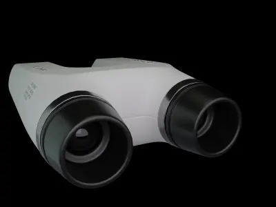 Telescope binoculars 3D model