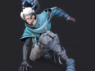 secret service 3D model