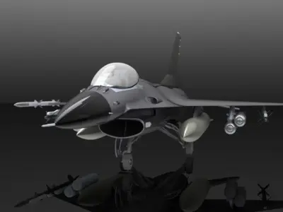 Falcon-f-16 Variant 3D model