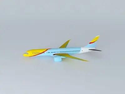 Royal Airways (AAO) R-Jet X-200 with interior Free 3D model