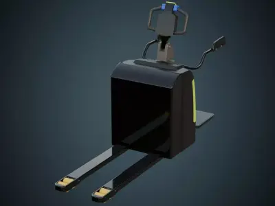 Rider Stacker 1 Basic Low-poly 3D model