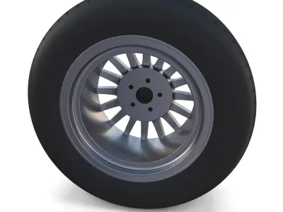Generic Alloy Wheel 3D model