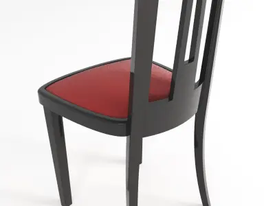 Art Deco Black Lacquer  3D model