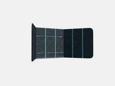 OVNING Desk divider with compartments Low-poly 3D model