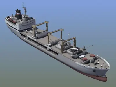 Boris Chilikin Fleet Oiler 3D model