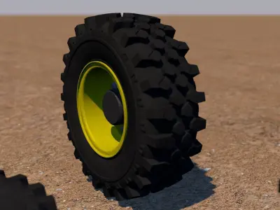 Michelin Bibload Hard Surface 3D model