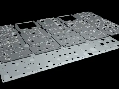 Embraer E1 Overhead Panels 3D print model