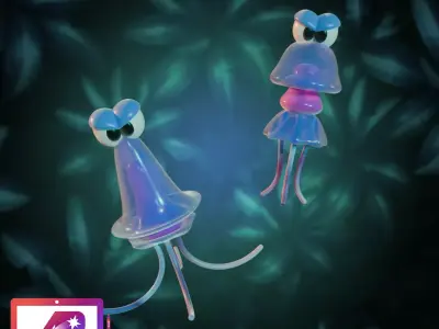 DKC Squidges Free 3D print model