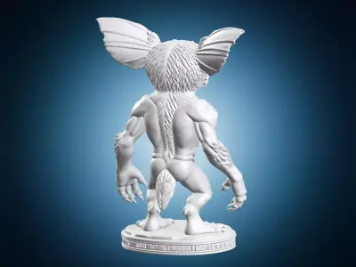 Gremlin Creature Miniature Collectible Figure 3D print model