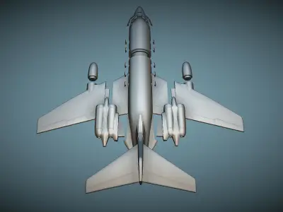 Lockheed C-140 JetStar - 3D Printable Model 3D print model