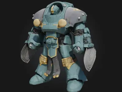 Mecha Sentinel Titan of Precision and Power 3D print model