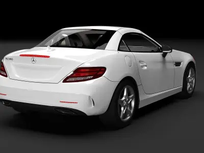 Mercedes SLC 300 Free 3D model