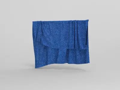 Set 5 in 1 Cloth 5 Low-poly 3D model