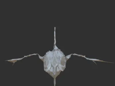 This is a strange fish Free low-poly 3D model