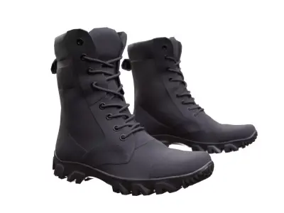 Boots Low-poly 3D model