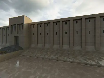 Fortress of Babylon 3D model