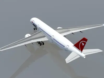 Airbus A350 XWB 3D model
