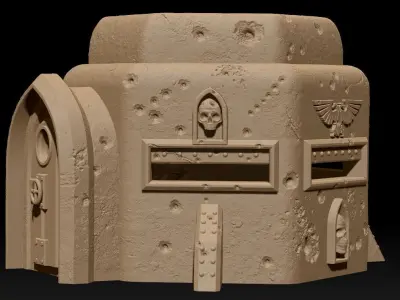 Bunker 2 3D print model