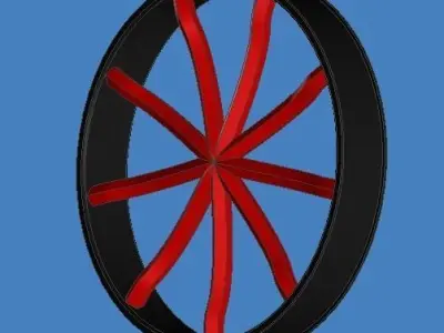 Rin wheel Free 3D model