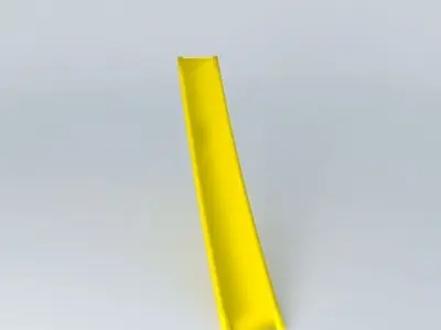 Aft wing emergency exit Free 3D model