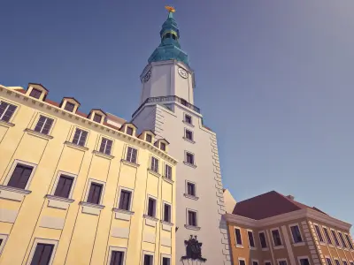 Michaels gate - Bratislava Slovakia 3D model