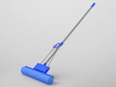 Cleaning Supplies And Tools Collection 3D model