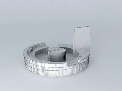 Nurse Station Free 3D model