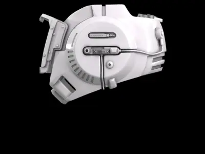 Star Wars Return of the Jedi B-wing pilote helmet 3D print model