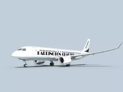 Bombardier CS100 Barrington 3D model