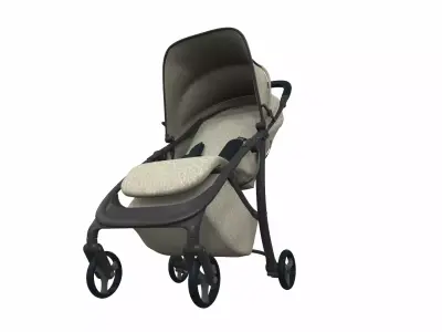Baby stroller 11 3D model