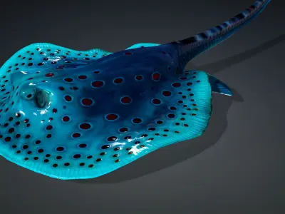 Ray Fish-A1 3D model