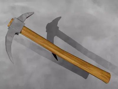 Stylized Medieval Tools Pack Low-poly 3D model