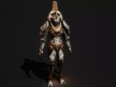 The Last Knight Low-poly 3D model