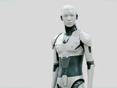 ANDROID MORPHEOUS Rigged for Unreal Engine - Unity - MIXAMO 3D model