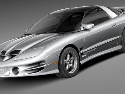 Pontiac Firebird TransAm 1999-2003 3D model