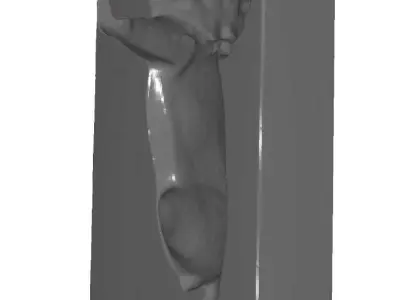 MakeIT Loin Concrete Mold 2 Pieces 3D model