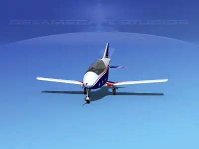 Bede Bd-5 Microplane V07 3D model