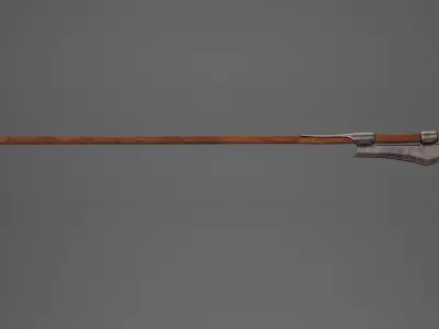 Polearms-WeaponPack Low-poly 3D model