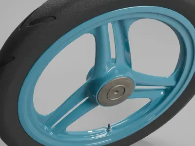 Rim Peugeot 103 Grimeca extra 3D model