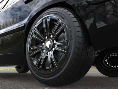 IKCO Wheel Concept by Free 3D model